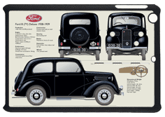 Ford 8 (7Y) Deluxe 1938-39 Small Tablet Covers